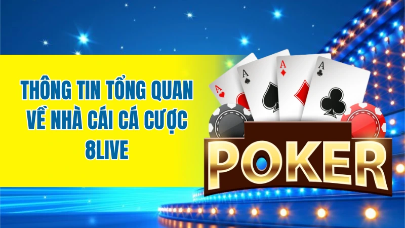 Thông tin tổng quan về nhà cái cá cược 8LIVE